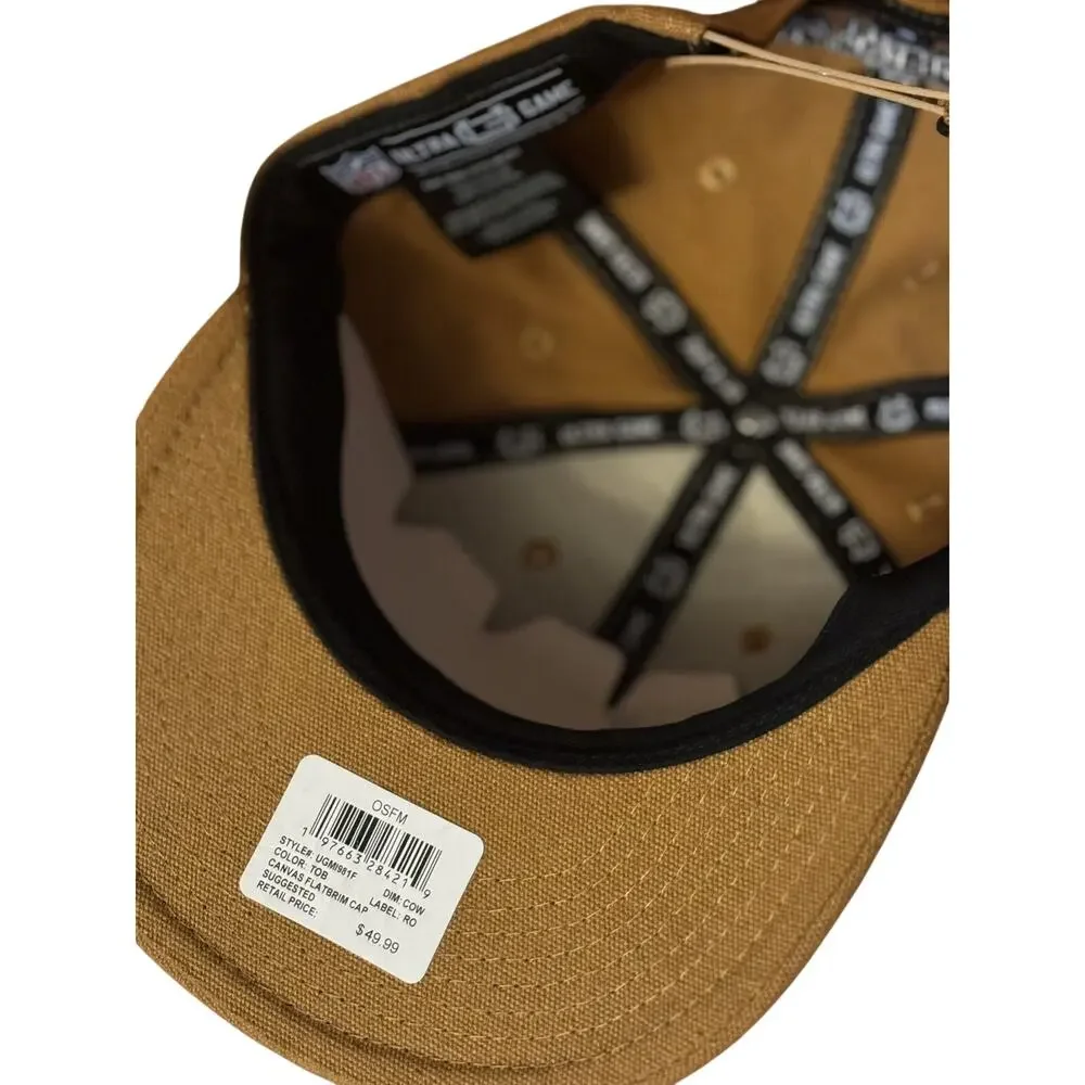 Dallas Cowboys Snapback Hat Flat Brim Adjustable Carhartt Style Ultra Game NWT
